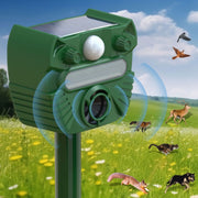 Outdoor Solar Animal Driving Device Ultrasonic Water-resistant Infrared Sensor