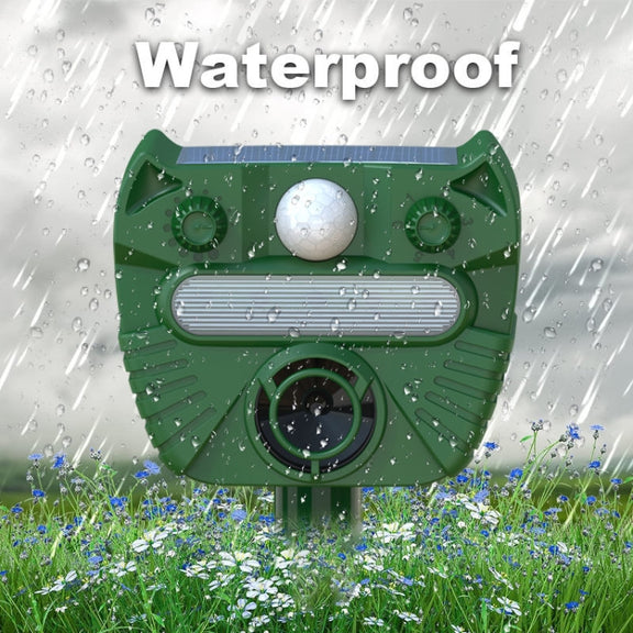 Outdoor Solar Animal Driving Device Ultrasonic Water-resistant Infrared Sensor