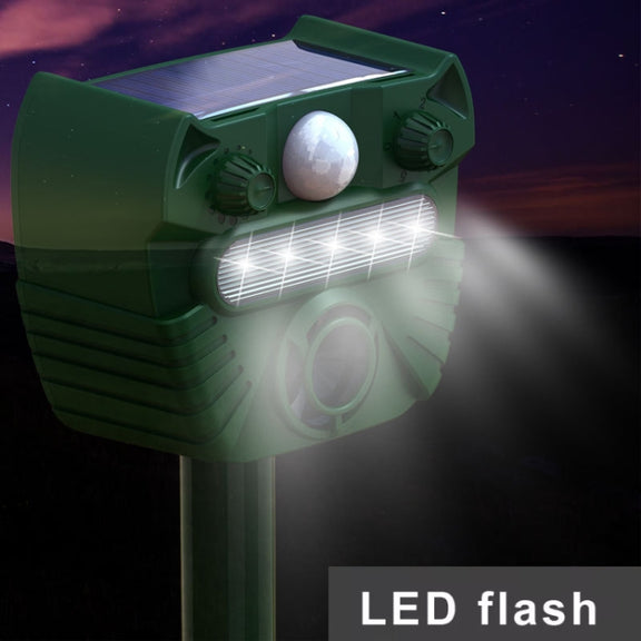 Outdoor Solar Animal Driving Device Ultrasonic Water-resistant Infrared Sensor