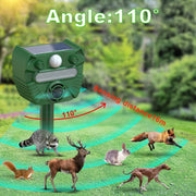 Outdoor Solar Animal Driving Device Ultrasonic Water-resistant Infrared Sensor