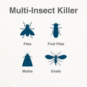 Plug-In Refillable Fly Trap For Flies, Moths, Gnats, And Other Flying Insects With 2 Glue Cards EU Plug(White)