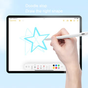 Fast Charge+Touch Switch+Bluetooth Function Anti-false Touch Capacitive Pen for iPad 2018 or Later(Black)