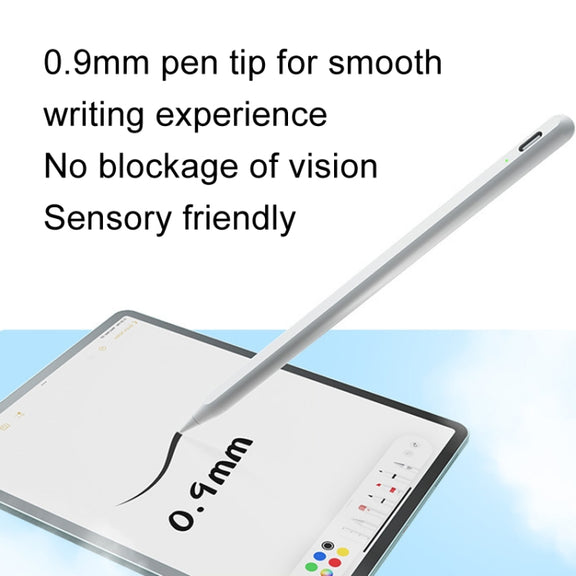Fast Charge+Touch Switch+Bluetooth Function Anti-false Touch Capacitive Pen for iPad 2018 or Later(Black)