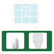 10pcs /Pack Replacement Glue Card for Plug-in Indoor Insect Trap Refills Glue Boards - free shipping - PMC TechLife - Order now!