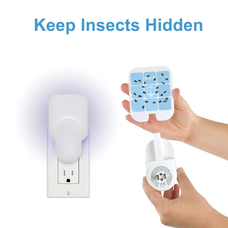 20pcs /Pack Replacement Glue Card for Plug-in Indoor Insect Trap Refills Glue Boards