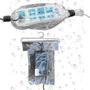 Battery Car Charger Plug Plate Rain Cover, Specification: Set