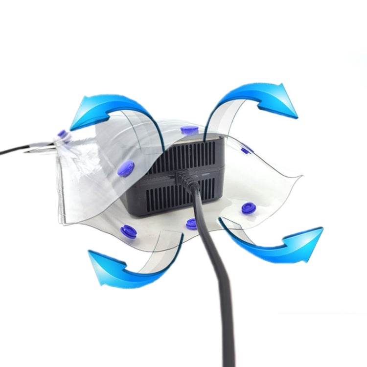 Battery Car Charger Plug Plate Rain Cover, Specification: Set