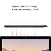 For Microsoft Surface 4096 Pressure Sensitive MPP2.0 Anti-false Touch Pressure Sensitive Capacitive Pen(Silver)