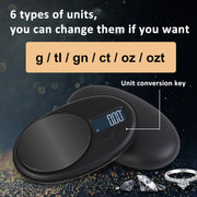 Charging Model 500g/0.1g  Mini Digital Scale Jewelry Tea Weighing Tool