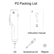 Xiaodong P2 Electrical Screwdriver Mobile Phone Repair Tool With Electronic Torque Brake, Version: Standard