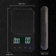 Battery Model 1kg/0.1g Portable Toolbox Digital Scale Jewelry Weighing Tool with Timing
