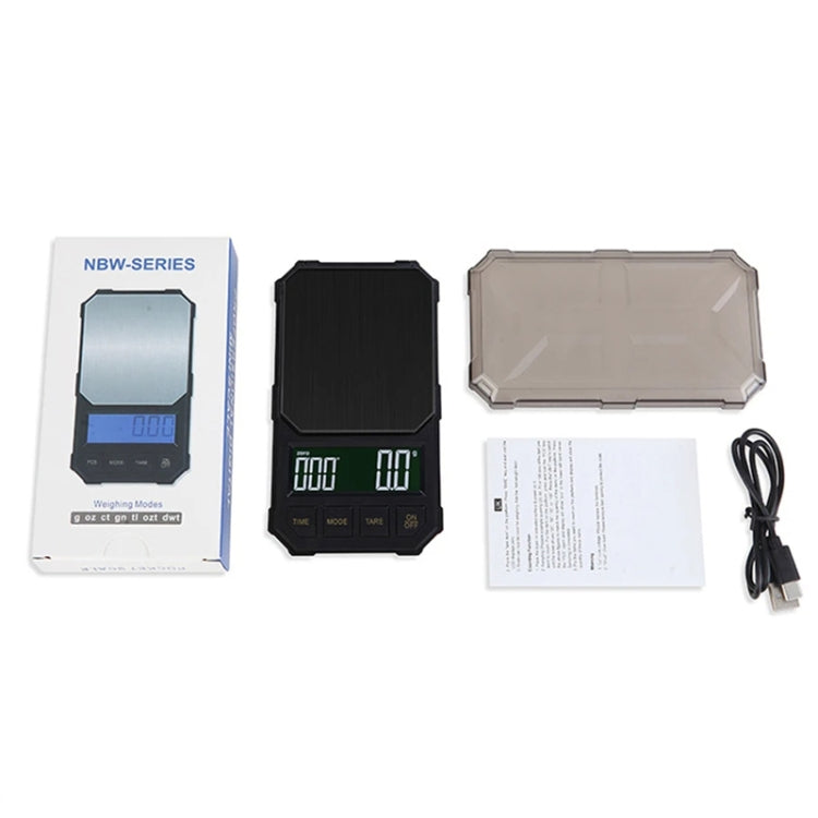 Battery Model 1kg/0.1g Portable Toolbox Digital Scale Jewelry Weighing Tool with Timing