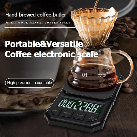 Battery Model 1kg/0.1g Portable Toolbox Digital Scale Jewelry Weighing Tool with Timing