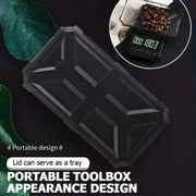Battery Model 1kg/0.1g Portable Toolbox Digital Scale Jewelry Weighing Tool with Timing
