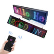 Wifi Scrolling LED Sign Message Board Support Multi-Languauge Colorful 820x95x15mm (Black Frame) - Car Monitor by PMC TechLife | Online Shopping South Africa | PMC TechLife | Buy Now Pay Later Mobicred