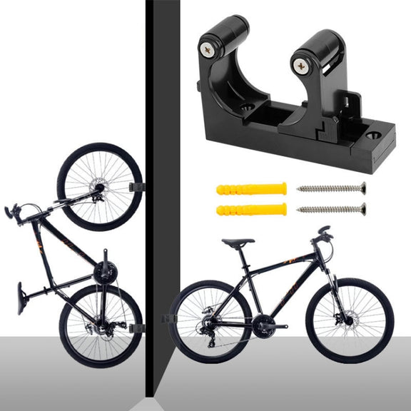 DEEMOUNT RCK-051 Road Bicycle Parking Buckle Wall Hook Mountain Bike Parking Buckle(White Red)