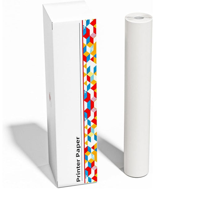 Phomemo 1 Roll Letter Thermal Paper  Use With M08F Printer Holder For M832/M833/M834/M835/P831/Q302 Printer