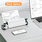 Phomemo 1 Roll Letter Thermal Paper  Use With M08F Printer Holder For M832/M833/M834/M835/P831/Q302 Printer