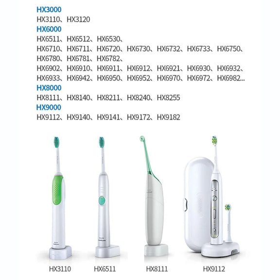 HX6100 EU Plug Charger For Philips Toothbrush HX6730 6511 3216 3226 9112 Etc