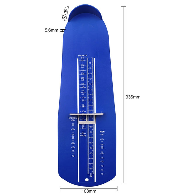 Children Adults Home Use Universal Foot Measuring Instrument(Blue)
