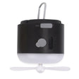Outdoor Camping Tent Hanging Ambient Light Magnetic Spray Humidification Fan(Black) - Electric Fans by PMC TechLife | Online Shopping South Africa | PMC TechLife | Buy Now Pay Later Mobicred