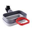 2 in 1 Car Fries Sauce Rack Air Vent Storage Box(Gray White) - Stowing Tidying by PMC TechLife | Online Shopping South Africa | PMC TechLife | Buy Now Pay Later Mobicred