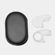 For Apple Vision Pro 1pair Dual Headwear Strap Buckle Knitting Use Accessories(Black)