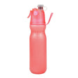 470ml Summer Outdoor Sports Training Spray Cooling Water Cup, Color: Pure Red 2-layers - Kettles by PMC TechLife | Online Shopping South Africa | PMC TechLife | Buy Now Pay Later Mobicred