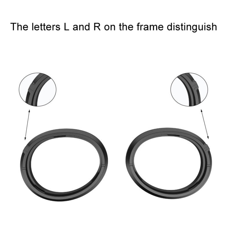 For Apple Vision Pro Magnetic Frame VR Glasses Smart Accessories, Style: 1.67 Refractive Index Frame+400 Degree Anti-blue Light Lens