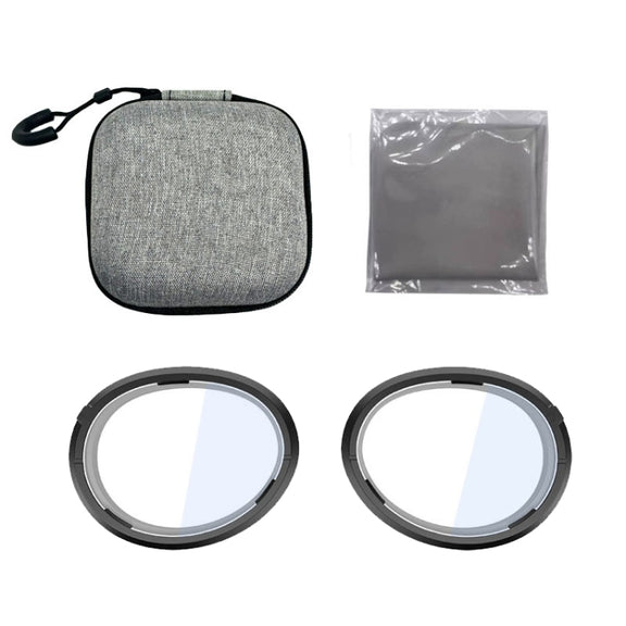 For Apple Vision Pro Magnetic Frame VR Glasses Smart Accessories, Style: 1.56 Refractive Index Frame+200 Degree Anti-blue Light Lens