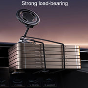 D33 Magnetic Folding Car Phone Holder Rotatable Dashboard Stick-On Navigation Stand