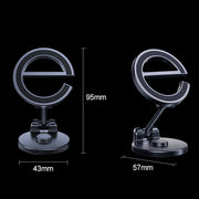 D38 Letter E Magnetic Folding Car Phone Holder Rotatable Dashboard Stick-On Navigation Stand