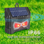 Outdoor Ultrasonic Solar Mouse Repeller LED Flash Animal Repeller(SJZ059)