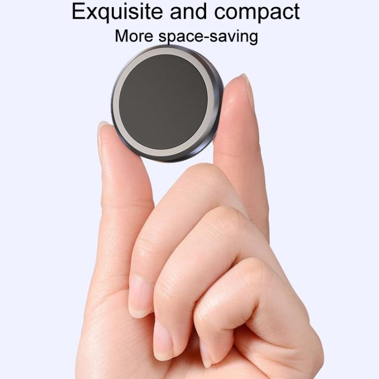 D35 Zero Gravity Car Steering Wheel Phone Navigation Mount Sticky Metal Magnetic Holder