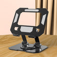 Metal Cooling Tablet Stand Rotatable Adjustable Base Support(Black) - Desktop Holder by PMC TechLife | Online Shopping South Africa | PMC TechLife | Buy Now Pay Later Mobicred
