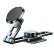 D31 Foldable Suspension Car Phone Holder Magnetic Slide Type Metal Navigation Stand - Car Holders by PMC TechLife | Online Shopping South Africa | PMC TechLife | Buy Now Pay Later Mobicred