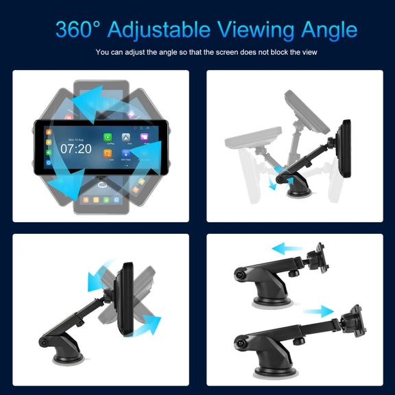 6.86 Inch 4KDVR Smart Screen Player, Specification: Standard+64G Memory Card