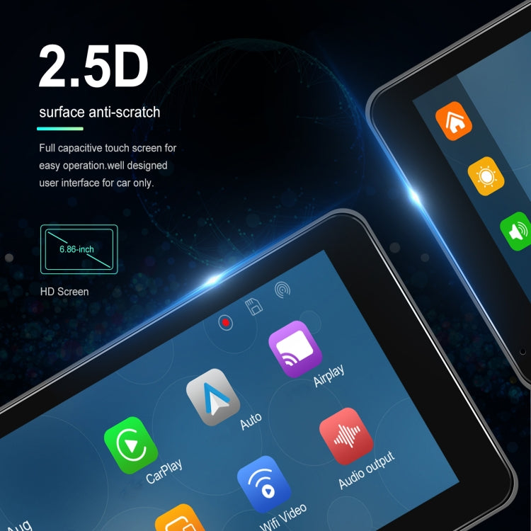 6.86 Inch 4KDVR Smart Screen Player, Specification: Standard