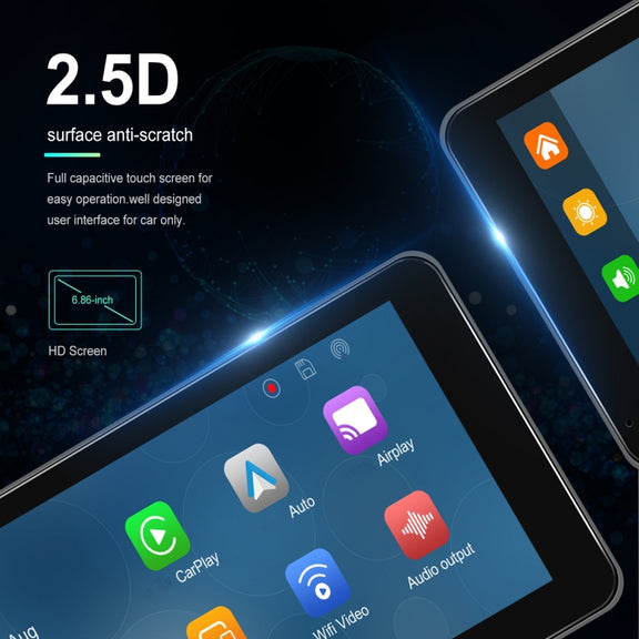 6.86 Inch 4KDVR Smart Screen Player, Specification: Standard