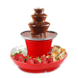 35W  3 Tier Chocolate Fountain  Mini Fondue Set with Hot Melting Pot Base 220V EU Plug - free shipping - PMC TechLife - Order now!