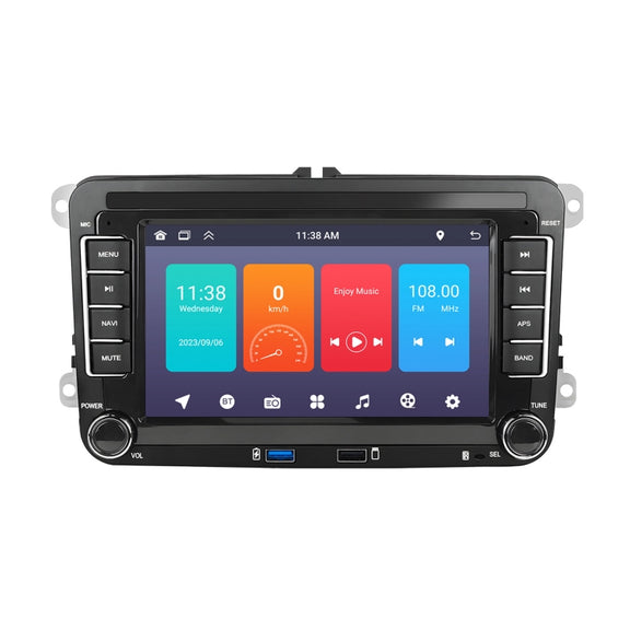 For Volkswagen/Skoda 1+32G Player Large Screen Carplay Android Navigation Reversing Camera Integrated Machine(Standard)