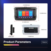For Volkswagen/Skoda 1+32G Player Large Screen Carplay Android Navigation Reversing Camera Integrated Machine(Standard)