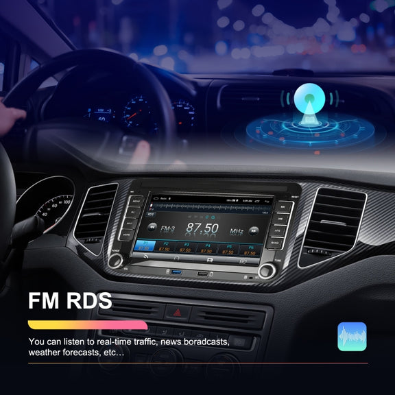 For Volkswagen/Skoda 1+32G Player Large Screen Carplay Android Navigation Reversing Camera Integrated Machine(Standard)
