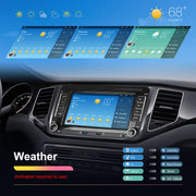 For Volkswagen/Skoda 2+64G Player Large Screen Carplay Android Navigation Reversing Camera Integrated Machine(Standard)