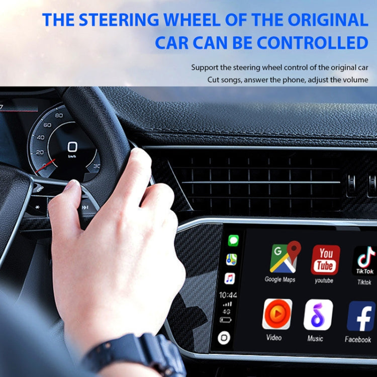 2 in 1 Car Carplay Box Wired to Wireless Bluetooth Adapter