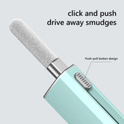 Headphone Keyboard Cleaning Kit with Capacitive Touch Pen(White)
