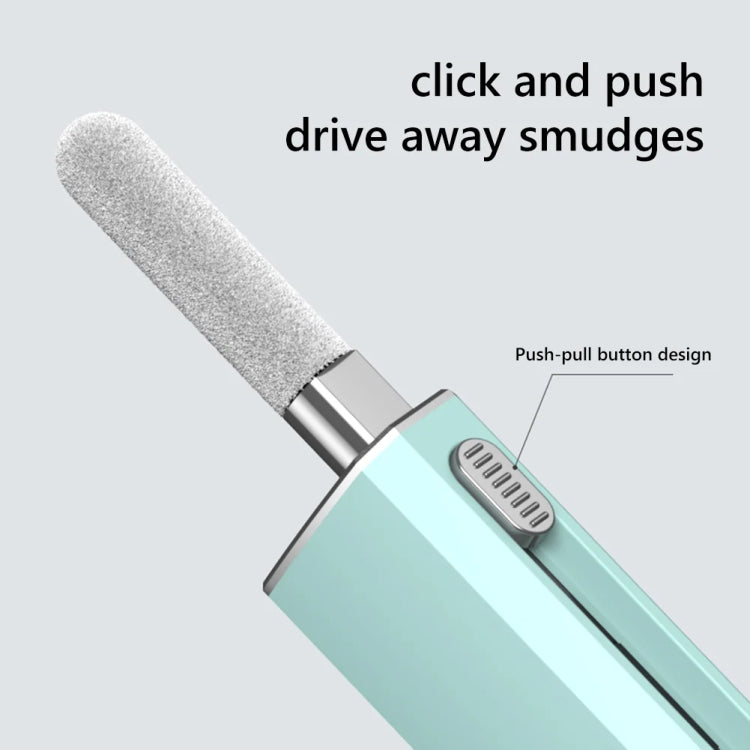 Headphone Keyboard Cleaning Kit with Capacitive Touch Pen(White)