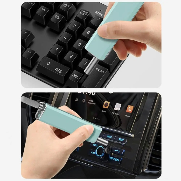 Headphone Keyboard Cleaning Kit with Capacitive Touch Pen(White)