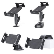 Multifunctional Car Dashboard Mobile Phone Folding Holder, Style: Base Screw Fixation