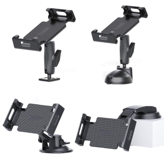 Multifunctional Car Dashboard Mobile Phone Folding Holder, Style: Base Screw Fixation